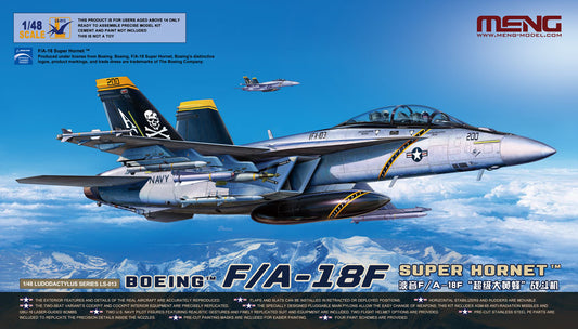 Meng Model LS-013 1:48 Boeing F/A-18F Super Hornet