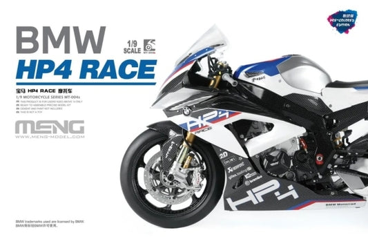 Meng Model MT-004S 1:9 BMW HP4 Race (Pre-Coloured)