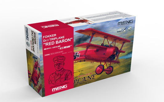 Meng Model QS-002S 1:32 Fokker Dr.I Triplane "Red Baron"