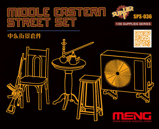 Meng Model SPS-036 1:35 Middle Eastern Street Detailing Set