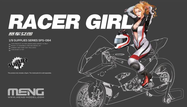 Meng Model SPS-084 1:9 Racer Girl