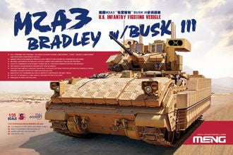 Meng Model SS-004 1:35 M2A3 Bradley Infantry Fighting Vehicle with BUSK III