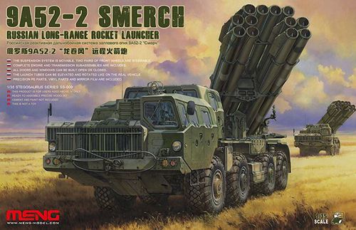 Meng Model SS-009 1:35 9A52-2 Smerch Soviet Long-Range Rocket Launcher