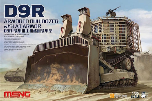 Meng Model SS-010 1:35 D9R Armoured Bulldozer with Slat Armour