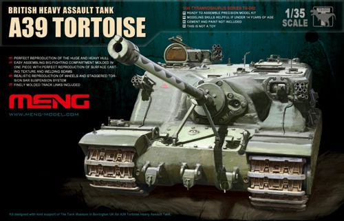 Meng Model TS-002 1:35 A39 Tortoise British Heavy Assault Tank