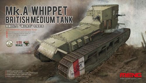 Meng Model TS-021 1:35 Mk.A 'Whippet' British Medium Tank