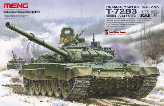 Meng Model TS-028 1:35 Soviet T-72B3 Main Battle Tank