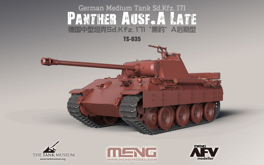 Meng Model TS-035 1:35 Pz.Kpfw.V Ausf.A Panther (Late) Sd.Kfz.171