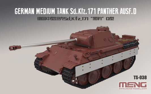 Meng Model TS-038 1:35 Pz.Kpfw.V Ausf.D Panther Sd.Kfz.171