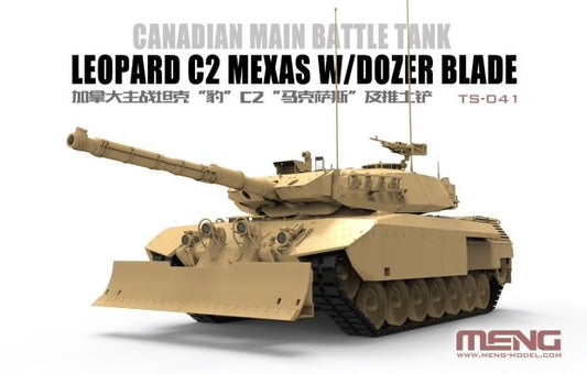 Meng Model TS-041 1:35 Leopard C2 Mexas with Dozer Blade