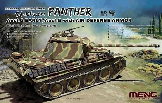 Meng Model TS-052 1:35 Pz.Kpfw.V Ausf.G Panther with Air Defence Armour