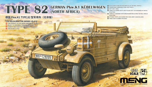 Meng Model VS-015 1:35 German Pkw.K1 Type 82 Kubelwagen