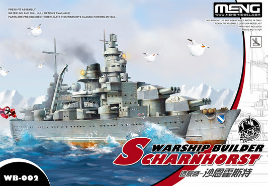 Meng Model WB-002 Warship Builder Scharnhorst