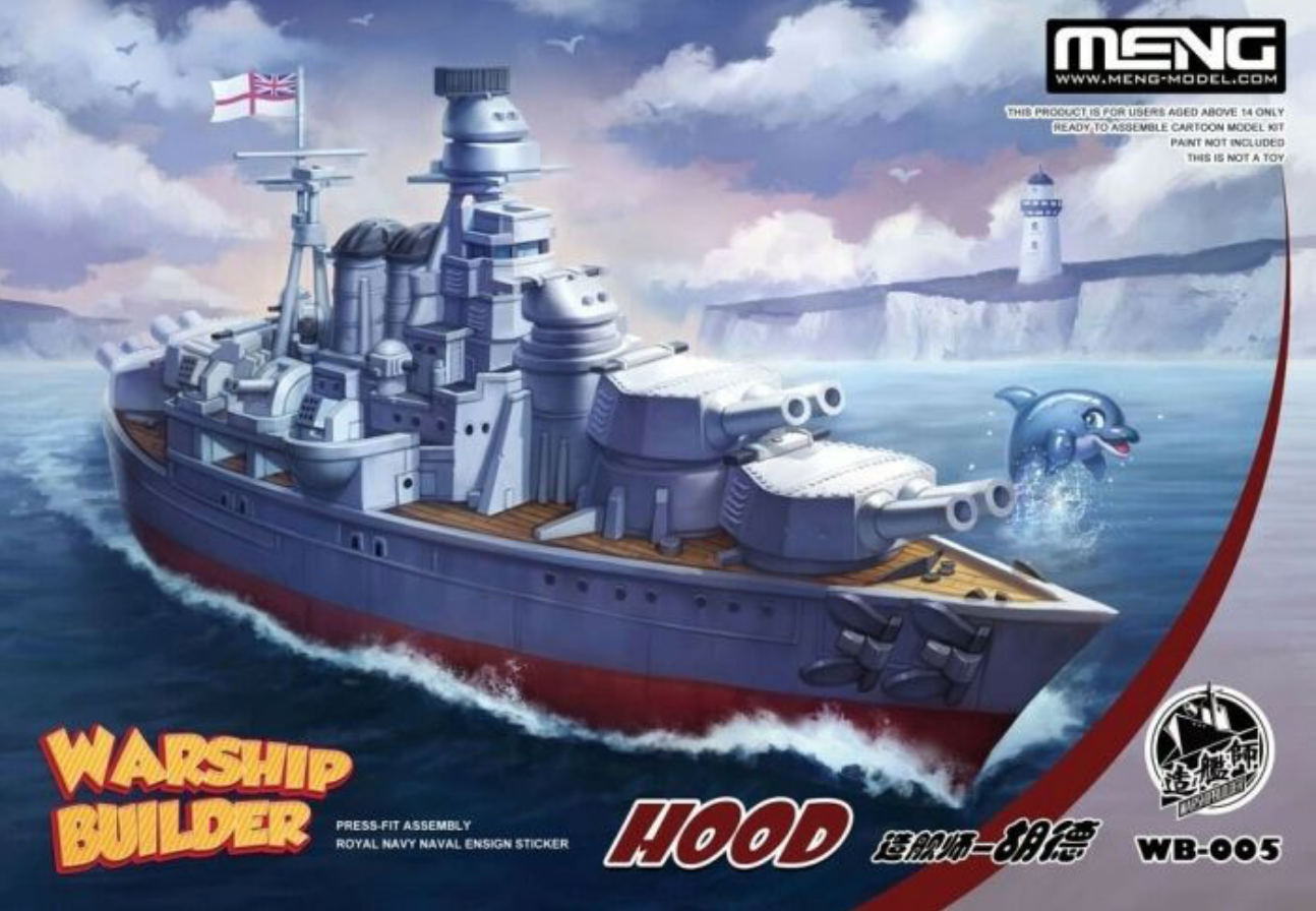 Meng Model WB-005 Warship Builder H.M.S. Hood