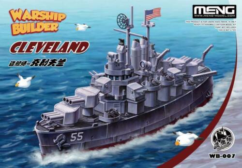 Meng Model WB-007 Warship Builder USS Cleveland