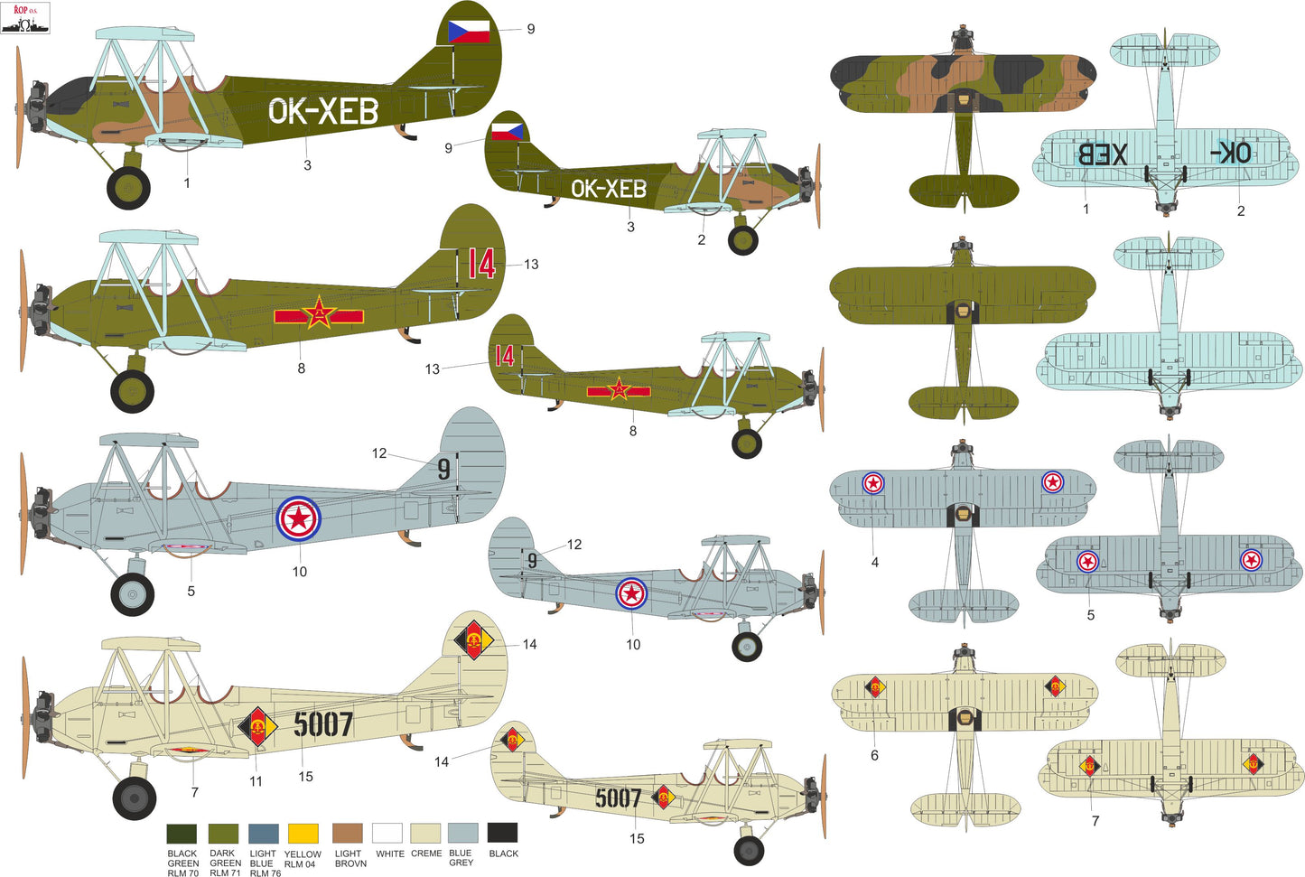 ROP o.s. MNFD48048 1:48 Polikarpov PO-2/U-2 - Postwar PO-2 Part 4