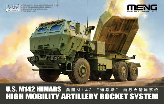 Meng Model 72-004 1:72 M142 HIMARS High Mobility Rocket System