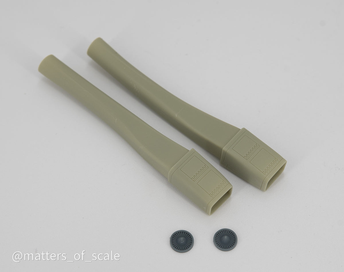 Matters Of Scale MOS488502 1:48 CLOSED Seamless Intakes for Airfix Sepecat Jaguar GR.1/GR.1A
