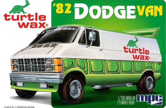 MPC 943 1:25 1982 Dodge Van Custom (Turtle Wax)