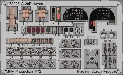 MPM K72003 1:72 Douglas A-20B Havoc