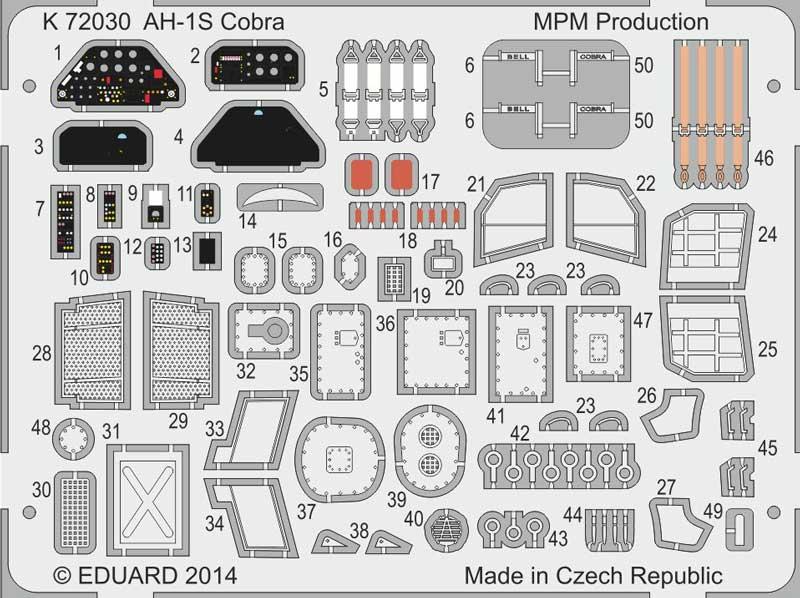 MPM K72030 1:72 Bell AH-1S Cobra