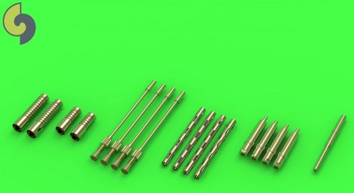 Master 32-083 1:32 de Havilland Mosquito NF Mk.II / FB Mk.VI - Pitot tube & armament set