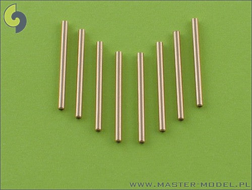 Master 48-002 1:48 Republic P-47D Thunderbolt .50 Browning M2 Barrels (8pcs)