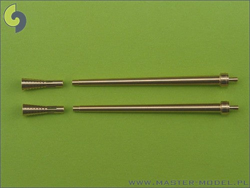 Master 48-024 1:48 German Aircraft Cannon 3.7cm Flak 18 Gun Barrels (2pcs)
