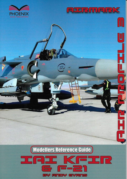 Airmark MRG03  IAI Kfir & F-21	60 Pages Air Profile 3 Modellers Reference Guide