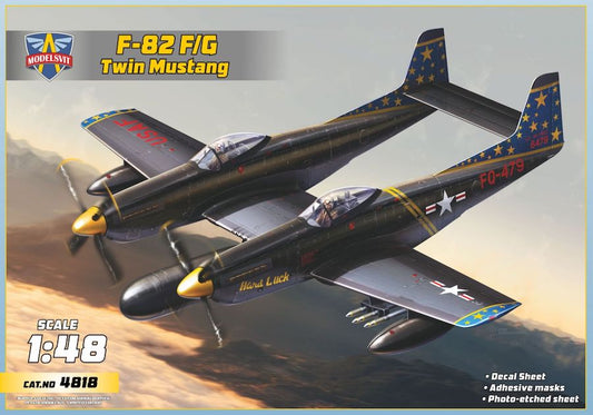 Modelsvit 4818 1:48 North-American F-82F/G Twin Mustang