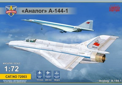 Modelsvit 72003 1:72 Mikoyan 'Analog' A-144-1 (MiG-21]