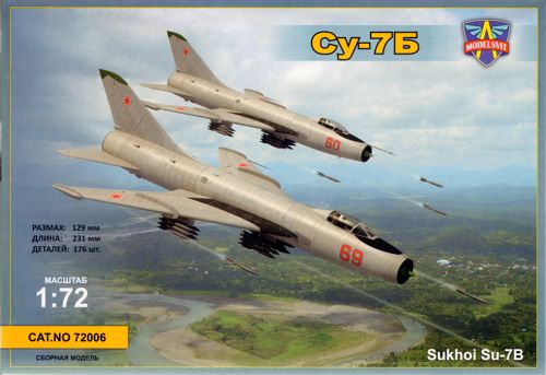 Modelsvit 72006 1:72 Sukhoi Su-7B Soviet Fighter-Bomber