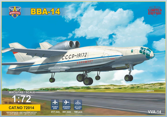 Modelsvit 72014 1:72 BBA-14 Soviet Experimental Hydroplane