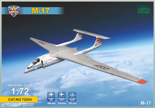 Modelsvit 72024 1:72 Myasishchev M-17 with BONUS - special Airstairs included
