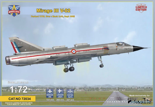 Modelsvit 72034 1:72 Dassault-Mirage III V-02