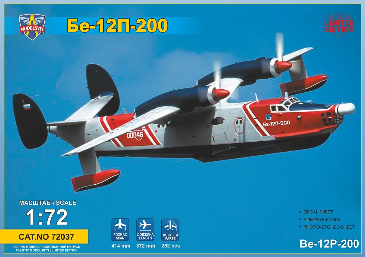 Modelsvit 72037 1:72 Beriev Be-12P-200 flying boat