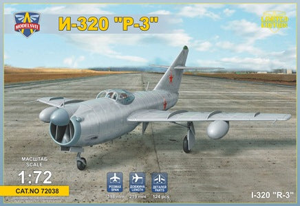 Modelsvit 72038 1:72 I-320 R-3 Soviet experimental all-weather interceptor