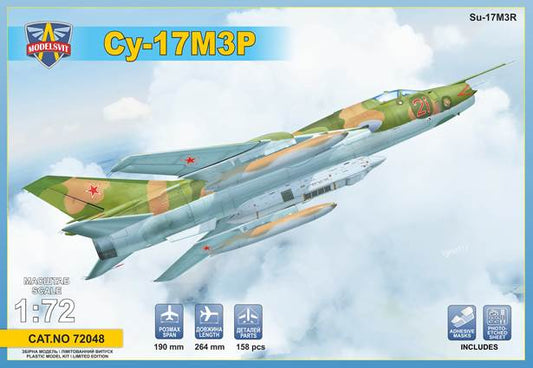Modelsvit 72048 1:72 Sukhoi Su-17M3R Reconnaissance fighter-bomber with KKR pod