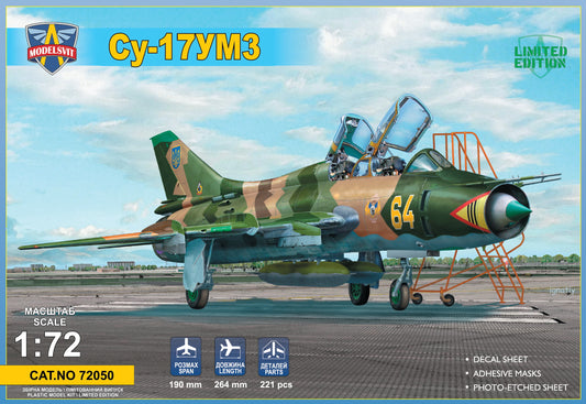 Modelsvit 72050 1:72 Sukhoi Su-17UM3 advanced two-seat trainer