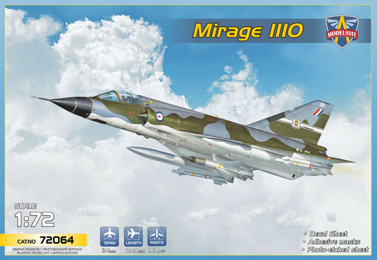 Modelsvit 72064 1:72 Dassault-Mirage IIIO