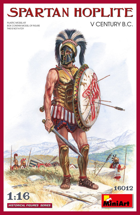 MiniArt 16012 1:16 Spartan Hoplite V century B.C.