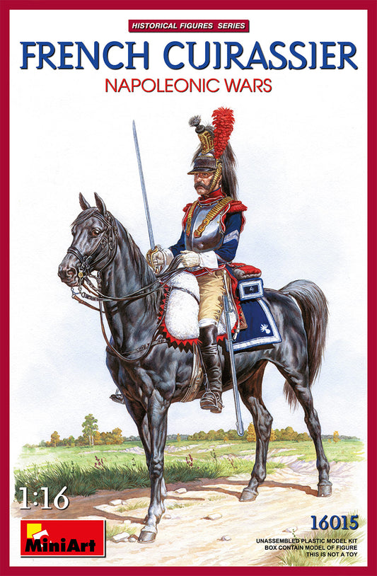 Mini Art 16015 1:16 French Cuirassier Napoleonic Wars