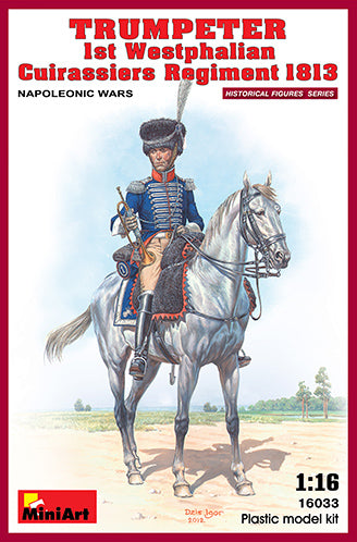 Mini Art 16033 1:16 Trumpeter 1st Westphalian Cuirassier Regiment 1813