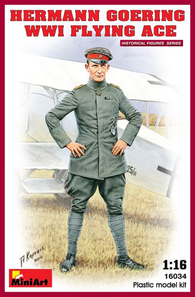 MiniArt 16034 1:16 Hermann Goering WWI Flying Ace