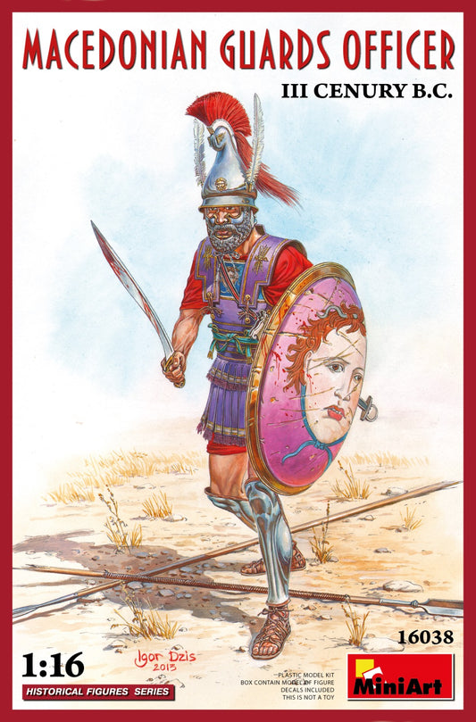 MiniArt 16038 1:16 Macedonian Guards Officer III Century B.C.
