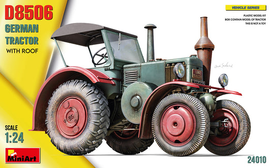 MiniArt 24010 1:24 German Tractor D8506 With Roof