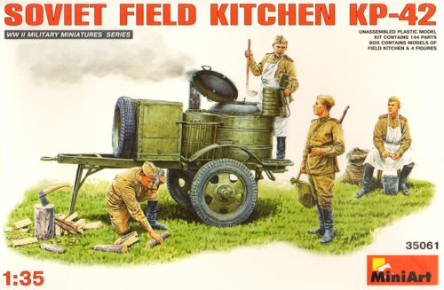 Mini Art 35061 1:35 Soviet Field Kitchen KP-42