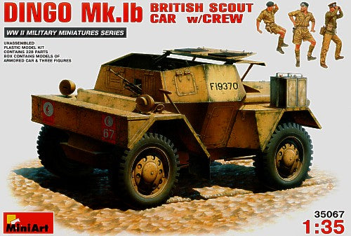 MiniArt 35067 1:35 Daimler Dingo Mk.Ib Armoured Car with Crew