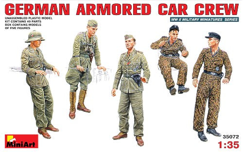 Mini Art 35072 1:35 German Armoured Car Crew