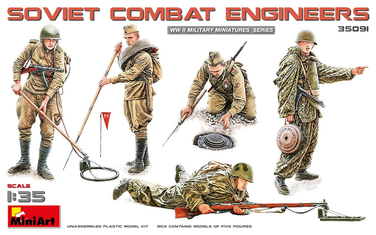 Mini Art 35091 1:35 Soviet Combat Engineers